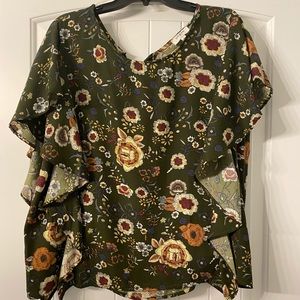 Beautiful flower blouse